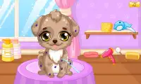 Puppy makeover hair salon Screen Shot 0