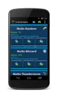 Torrential Math Screen Shot 4