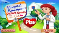 Krankenhaus Notfall - Ärzte Spiele zum Mädchen Screen Shot 0