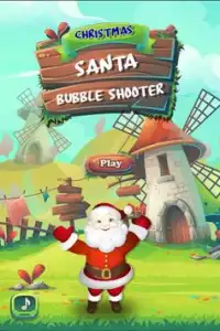 Santa Bubble Shooter Screen Shot 0