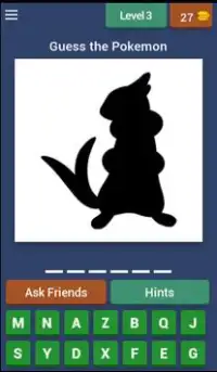 Mystery Quiz of Pokemon Screen Shot 3