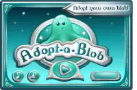 Adopt a Blob Virtual Pet Game Screen Shot 0