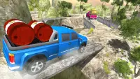 4x4 Pickup Truck Hill Truck 3D Screen Shot 3