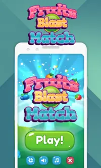 Fruits Blast Match - Puzzle Game Bubble Screen Shot 3