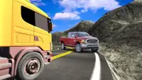 Europe Truck Sim: conducción de camiones gratis Screen Shot 1
