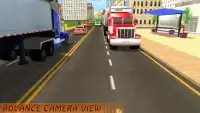 Modern Leveringsvrachtwagen 3D: Heavy Duty Transpo Screen Shot 4