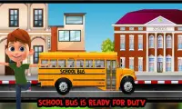 School Bus Builder Factory – Build Transport Truck Screen Shot 3