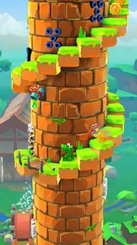 Blocky Castle: Tower Climb Screen Shot 0