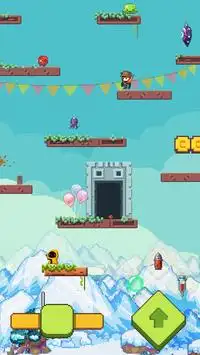 Pixel Jump - monster smash adventure Screen Shot 3