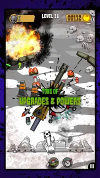 Deadroad Assault - Zombie Game Screen Shot 2