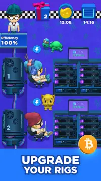 Crypto Idle Miner: Bitcoin Inc Screen Shot 3