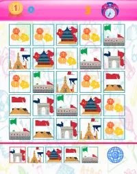 Jeu de Sudoku Pays pour Enfants Screen Shot 6