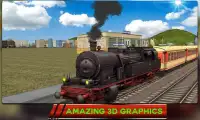 محاكاة قطار السكك الحديدية 3D Screen Shot 1