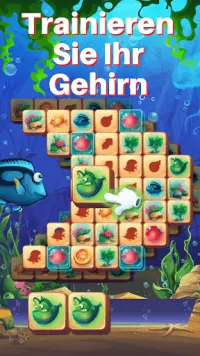 Fish Tiles:Mahjong Match Spiel Screen Shot 1