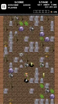 Grave Break(Free Pixel art game) Screen Shot 1