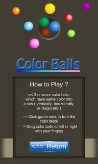 Color Balls Screen Shot 1