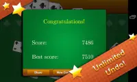 Classic Spider Solitaire Screen Shot 4