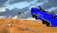 Off Road Пожарник Супер Робот Летучий грузовик Screen Shot 20