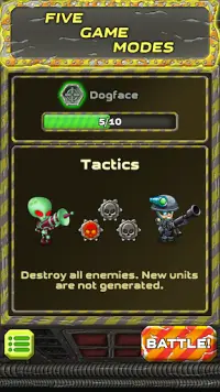 Small War - offline strategy Screen Shot 1