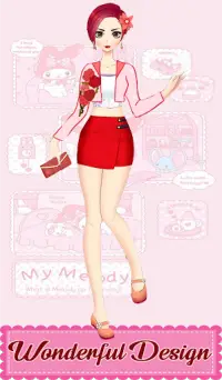 Kawaii Dress Up Anime -Kpop Fashion Game For Girls Screen Shot 5