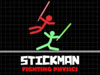 Stickmanファイティング物理学ゲーム Screen Shot 0