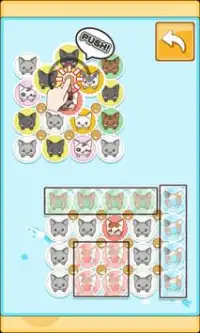 [かわいいねこパズルゲー]ねこアクア Screen Shot 1