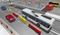 Aparcamiento de autobuses: simulador de conducción Screen Shot 16