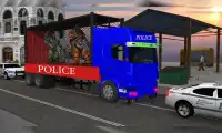 Aliens Transport - Police Transporter Truck Screen Shot 0