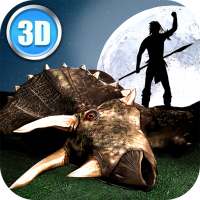 Caçador de animais pré-históricos 3D