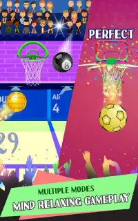 Doodle Ball - Dunk The Hoop Screen Shot 5