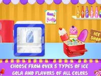 Indian Ice Gola Maker - Rainbow Ice Slush Maker Screen Shot 5