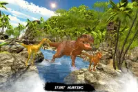 Wild dinosaur family survival simulator Screen Shot 4