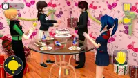 Highschool Girl Anime Love Sim Screen Shot 0