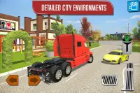 Delivery Truck Driver Simulator Screen Shot 1