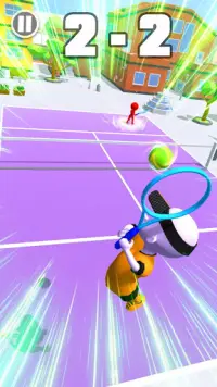 Tennis Master 3D - Stickman Legend Screen Shot 4
