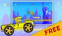 Super Sponge truck Superhero World Screen Shot 2