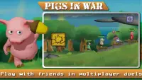 Angry  Pigs In War Strategy offline Games Screen Shot 4