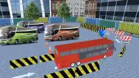 Coach Bus Simulator 3D Street Parking Screen Shot 2