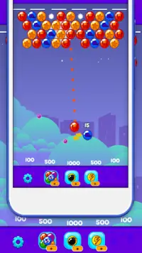 Night Bubble Shooter Screen Shot 0