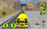 off-road school bus trip 3d Screen Shot 3