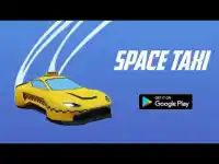 Space Taxi Driver - cosmic endless runner Screen Shot 0