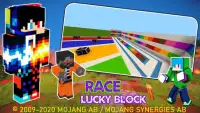 Lucky Block Race Mods Maps for MCPE Screen Shot 2