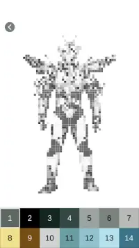 Kamen Rider Hero Art Pixel Screen Shot 5