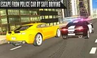 Police Car Chase Escape Racer - NY City Mission Screen Shot 1