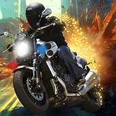 Highway Moto Racer Shooter