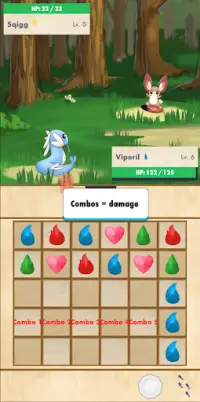 Puzzle & Monsters Screen Shot 2