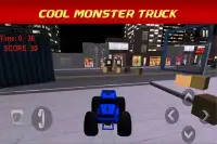 Monster Truck Racing Stunts 3D Screen Shot 1