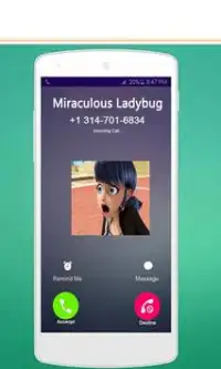 Chat With Ladybug Miraculous Marinette Screen Shot 0