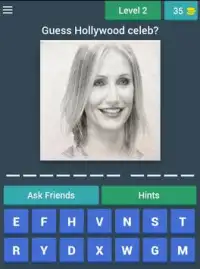 guess celebrity hollywod 2017:free quiz game 2017 Screen Shot 9