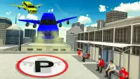 Modern Flying Car Limousine Taxi Simulator Games Screen Shot 1